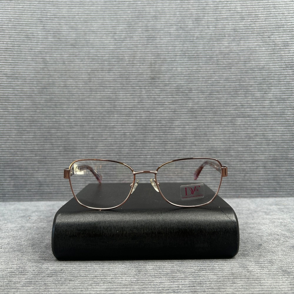 Diane von Furstenberg DVF8050 Rose Gold Tortoise Y2kEyeglasses Frames 53-17-135